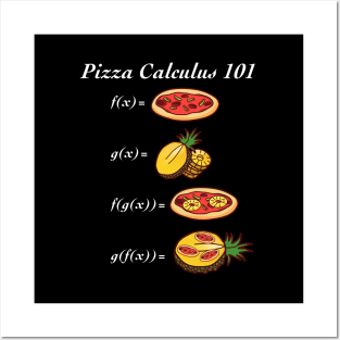 Pizza Calculus Posters and Art